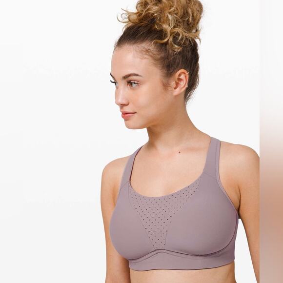 Lululemon Run Times Bra *High Support, B–E Cups in Lunar Rock Size 38DD. - Picture 11 of 13